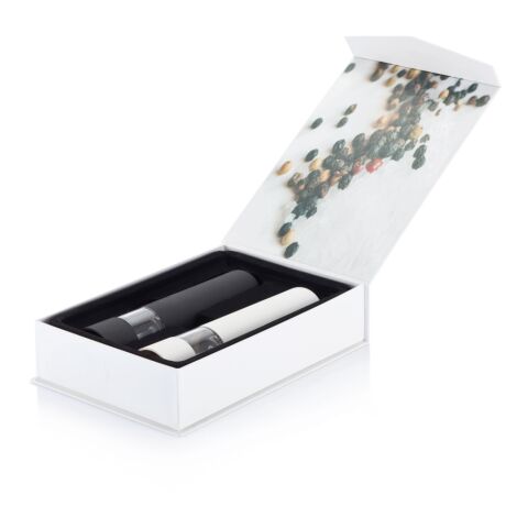 Set sel et poivre électrique blanc-noir | sans marquage | non disponible | non disponible