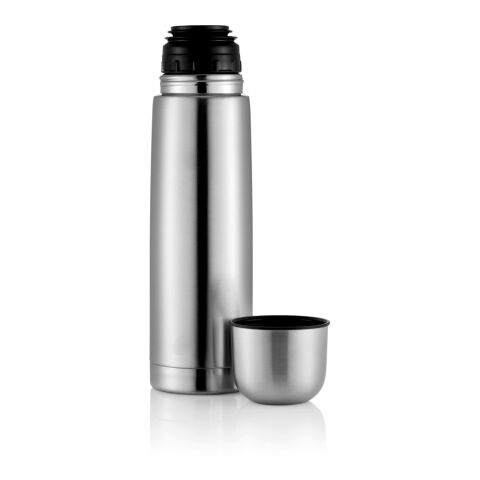 Bouteille thermos en acier inoxydable argent | sans marquage | non disponible | non disponible