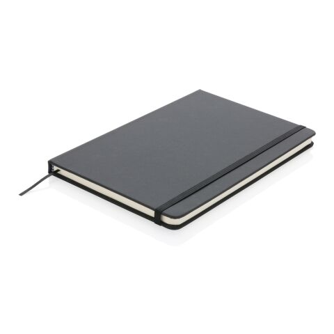 Carnet de notes A5 Basic en PU noir | sans marquage | non disponible | non disponible