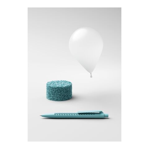 Prodir QS40 stylo à bille à poussoir mat et agrafe métal blanc/argent | non disponible | sans marquage