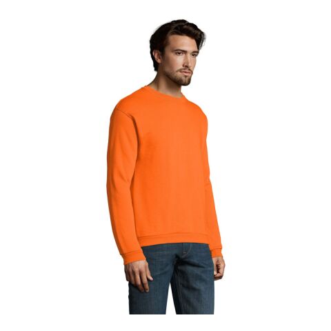 Spider Sweat Homme Col Rond orange | XXL | sans marquage | non disponible | non disponible | non disponible