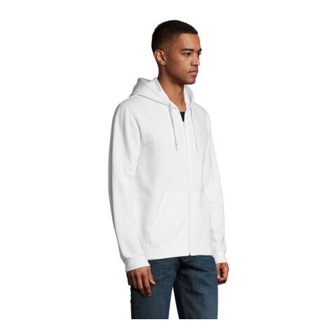 STONE UNI HOODIE 260g blanc | S | sans marquage | non disponible | non disponible | non disponible