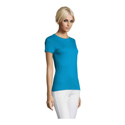 REGENT WOMEN T-SHIRT 150g aqua | L | sans marquage | non disponible | non disponible | non disponible