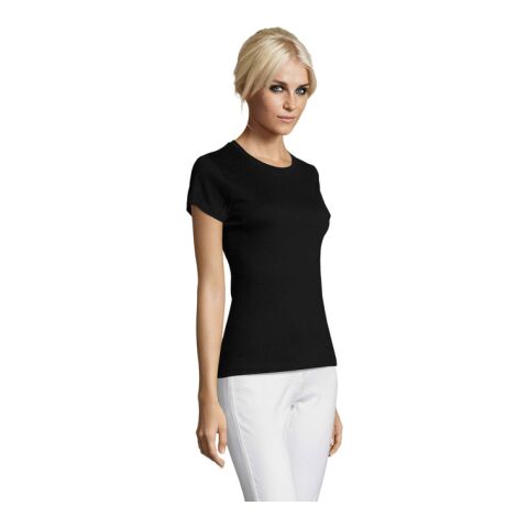 REGENT WOMEN T-SHIRT 150g noir profond | L | sans marquage | non disponible | non disponible | non disponible