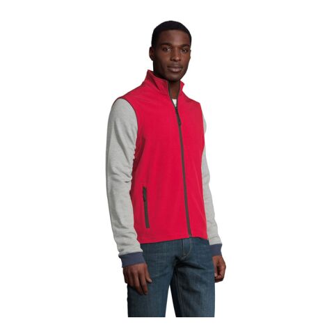 RACE BW MEN SOFTSHELL rouge piment | S | sans marquage