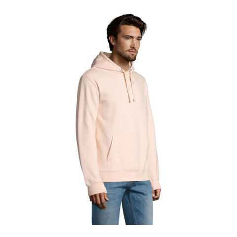 SPENCER SWEAT CAPUCHE 280 rose cremeux | XS | sans marquage | non disponible | non disponible | non disponible
