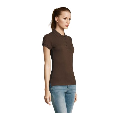 PASSION WOMEN POLO 170g chocolat | L | sans marquage | non disponible | non disponible | non disponible