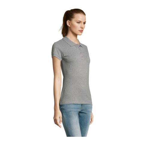 PASSION WOMEN POLO 170g gris chine 2 | L | sans marquage | non disponible | non disponible | non disponible
