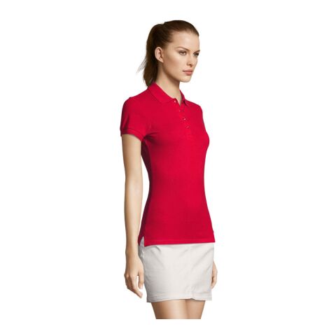 PASSION WOMEN POLO 170g rouge | L | sans marquage | non disponible | non disponible | non disponible