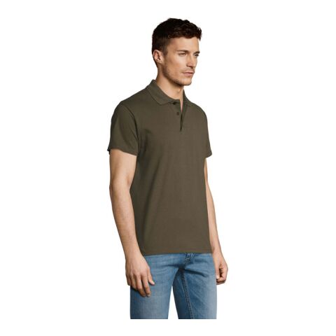 SUMMER II MEN Polo 170g army | L | sans marquage | non disponible | non disponible | non disponible