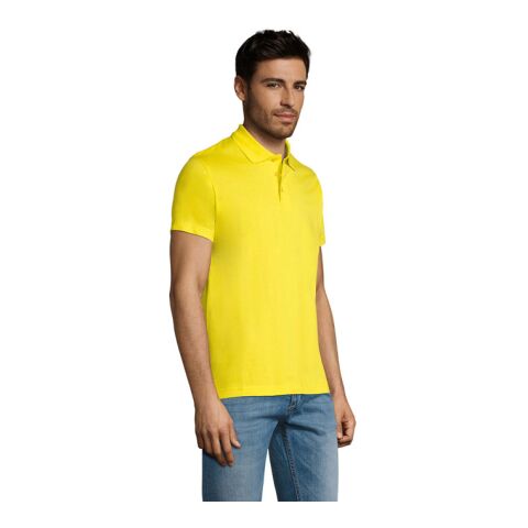 PRESCOTT MEN POLO 170 citron | S