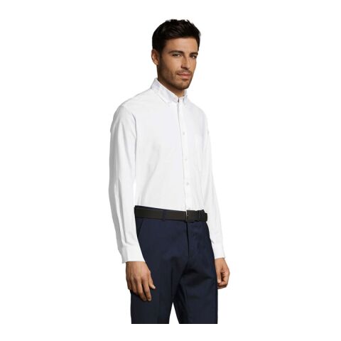BOSTON CHEMISE HOMME OXFORD blanc | 4XL