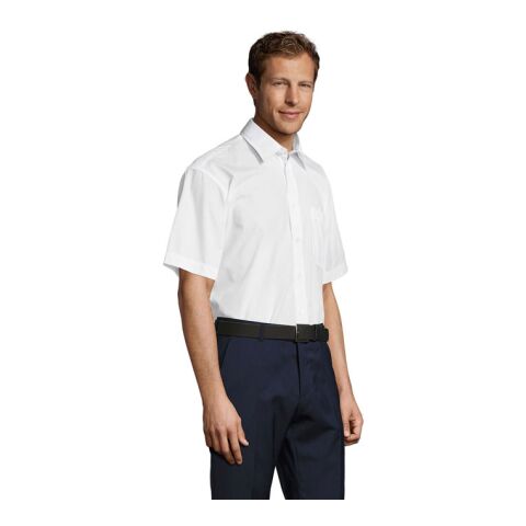 BRISTOL CHEMISE POPELINE blanc | XL