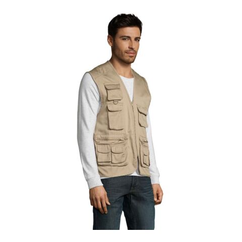 WILD GILET REPORTER POCHES corde | XL