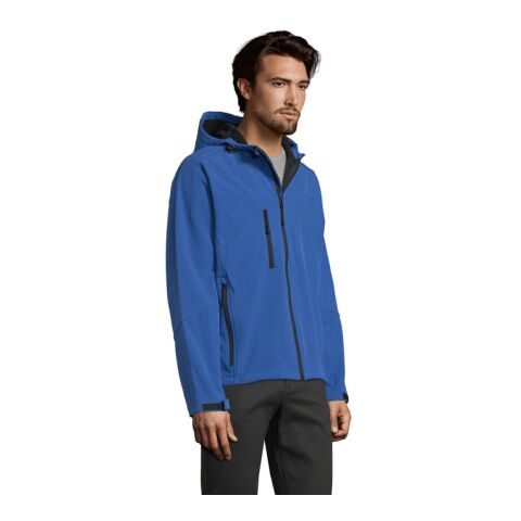 REPLAY MEN SOFTSHELL royal | XS | Broderie | Poche | 50 mm x 50 mm | 40