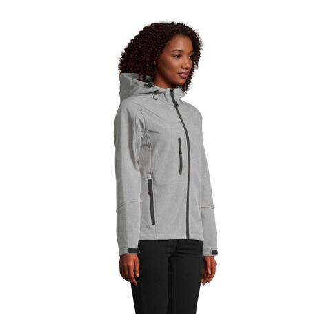 REPLAY WOMEN SOFTSHELL gris chiné | L | sans marquage | non disponible | non disponible | non disponible