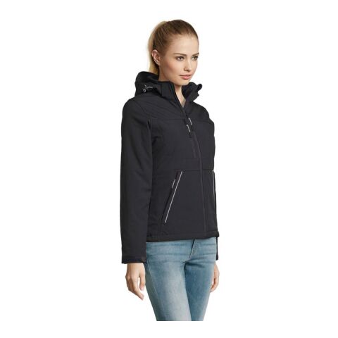 ROCK WOMEN PARKA SOFTSHELL noir | XL