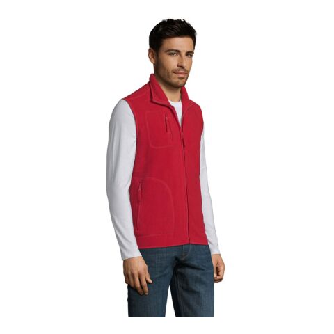 NORWAY GILET POLAIRE UNISEX rouge | S | sans marquage | non disponible | non disponible | non disponible