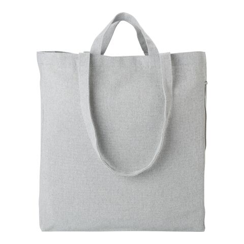 Sac shopping en coton recyclé Bennett gris | sans marquage | non disponible | non disponible