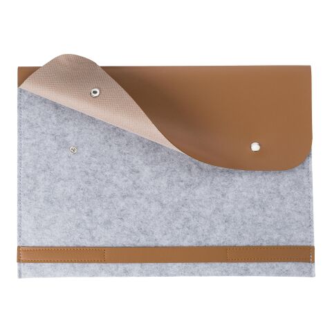 Pochette porte-ordinateur en feutre Rpet Jonathan gris clair | sans marquage | non disponible | non disponible