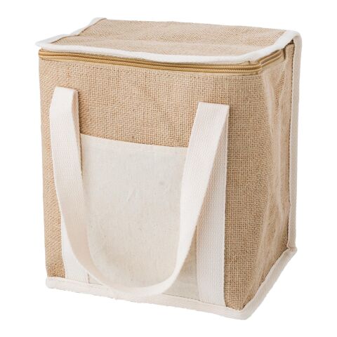 Sac isotherme en jute Raveena marron | sans marquage | non disponible | non disponible