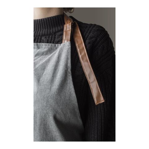 Tablier en rPET Baylor gris | sans marquage | non disponible | non disponible