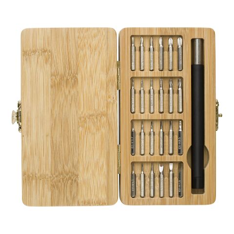 Boîte à outils dans un étui en bambou Willow marron | sans marquage | non disponible | non disponible