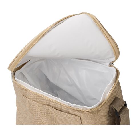 Sac isotherme en polyester rPET Sage beige | sans marquage | non disponible | non disponible