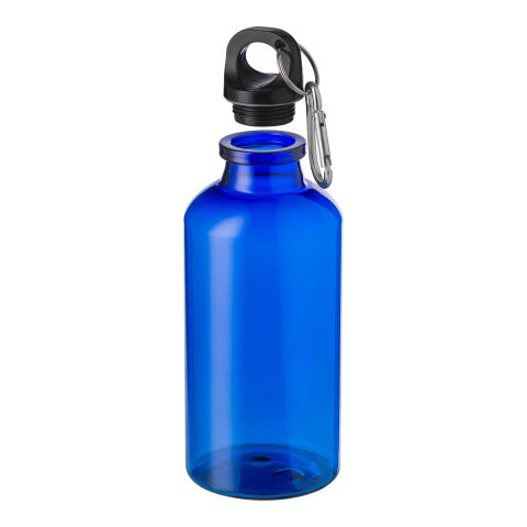 Gourde transparente en rPET bleu cobalt | sans marquage | non disponible | non disponible