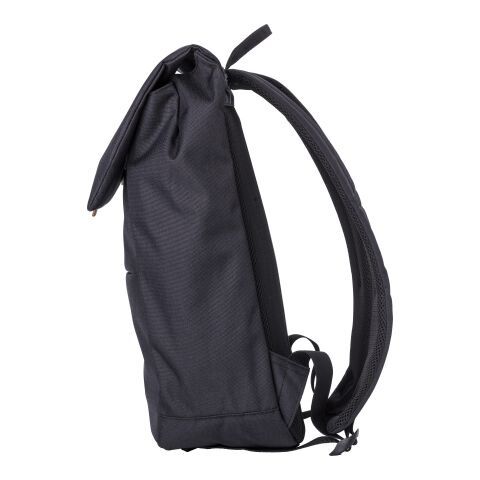 Sac à dos porte-ordinateur en polyester 600D Appolo noir | sans marquage | non disponible | non disponible