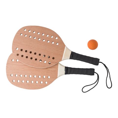 Raquettes de tennis en bois de rose Sergio marron | sans marquage | non disponible | non disponible