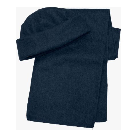 Bonnet et écharpe en polaire bleu | sans marquage | non disponible | non disponible