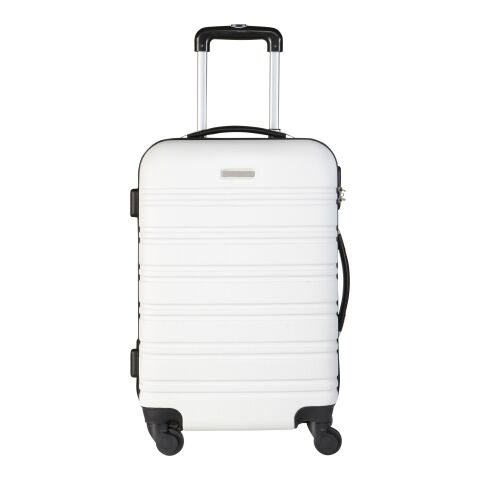 Trolley avec coque rigide en ABS. blanc | sans marquage | non disponible | non disponible