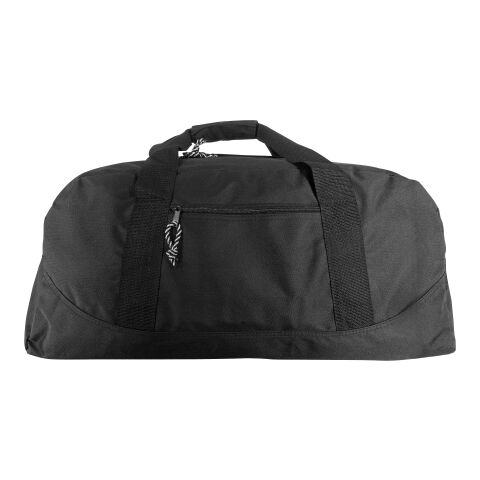 Sac de sport en polyester noir | sans marquage | non disponible | non disponible