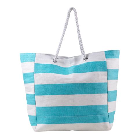 Sac de plage en polyester bleu clair | sans marquage | non disponible | non disponible