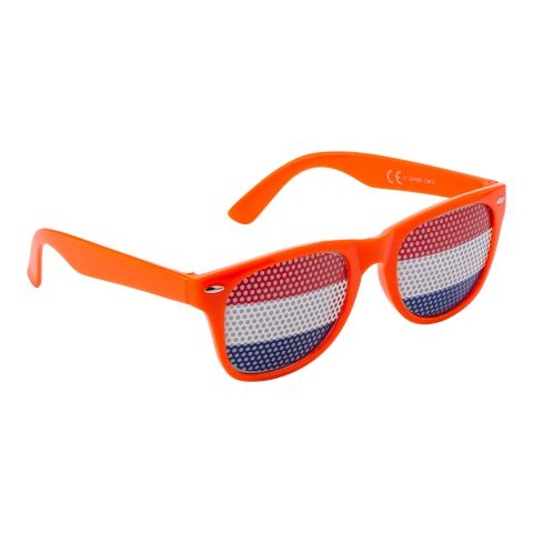 Lunettes de soleil en Plexi rouge/blanc/bleu | sans marquage | non disponible | non disponible