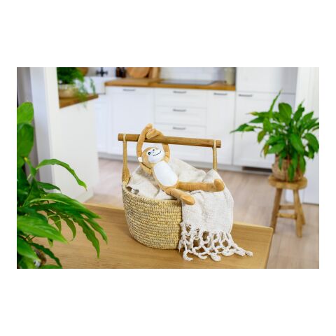 Peluche &#039;Singe&#039; en polyester Sophie multicolore | sans marquage | non disponible | non disponible