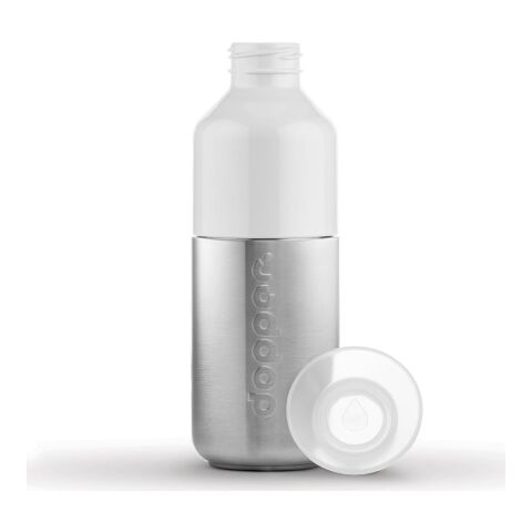 Dopper Steel 350 ML argent/blanc | sans marquage | non disponible | non disponible
