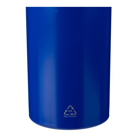 Bouteille de 500 ml en acier inoxydable recyclé Aline bleu | sans marquage | non disponible | non disponible