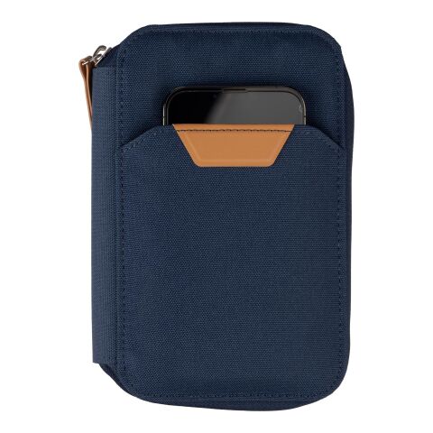 Pochette de voyage en rPET Susanne bleu | sans marquage | non disponible | non disponible