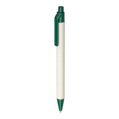 Stylo bille en brique de lait recyclée Heike rouge