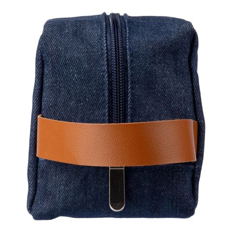 Trousse de toilette en denim Marianne bleu | sans marquage | non disponible | non disponible