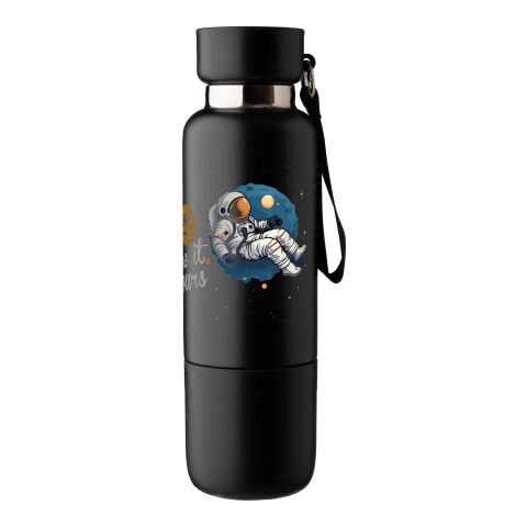 Gourde double paroi de 500 ml en acier inoxydable Lieselotte bleu | sans marquage | non disponible | non disponible