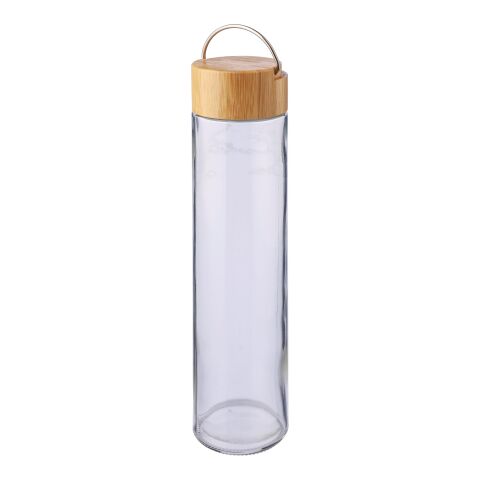 Gourde en verre de 500 ml avec dragonne Clarence marron | sans marquage | non disponible | non disponible