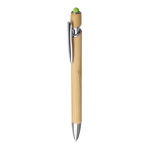Stylo bille en bambou et plastique Deanna orange | sans marquage | non disponible | non disponible
