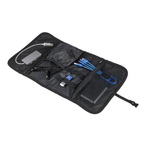 Sac enroulable en polyester 1680D Johnny noir | sans marquage | non disponible | non disponible