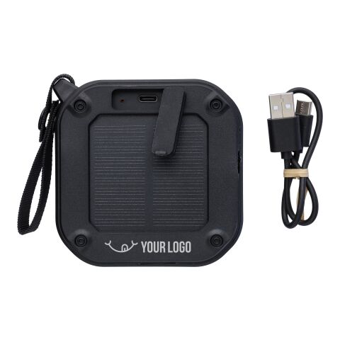 Enceinte sans fil d&#039;extérieur en ABS recyclé Lois noir | sans marquage | non disponible | non disponible