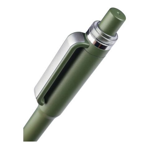 Stylo bille en ABS recyclé Zephyra vert | sans marquage | non disponible | non disponible