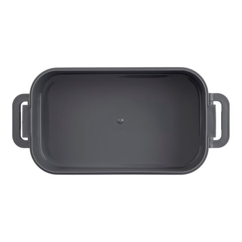 Lunch box en PP d&#039;une capacité totale de 1 600 ml Selwyn blanc | sans marquage | non disponible | non disponible