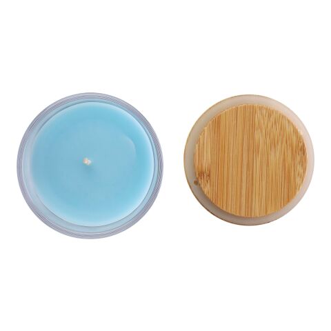 Bougie dans un contenant en verre Riven noir | sans marquage | non disponible | non disponible